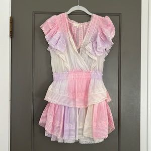 loveshackfancy multi dye gwen dress